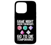 Custodia per iPhone 15 Pro Max Dove le amicizie muoiono temporaneamente Game Night