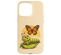 Custodia per iPhone 15 Pro Max Dream of the Caterpillar - Simpatico design con farfalla ispiratrice