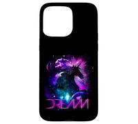 Custodia per iPhone 15 Pro Max Dream Unicorn Magical Space Nebulosa Art Galaxy Fantasy Design
