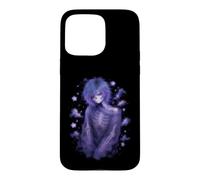 Custodia per iPhone 15 Pro Max Dreamy Skeleton Goth Girl Boy Cozy Maglione Stelle