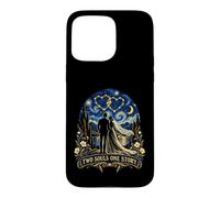 Custodia per iPhone 15 Pro Max Due Anime Una Storia Sposa Sposo Matrimonio