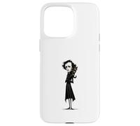 Custodia per iPhone 15 Pro Max Edgar Allan Poe Beloved Cat