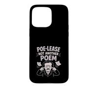 Custodia per iPhone 15 Pro Max Edgar Allan Poe Nevermore Gothic Macabre Look da amante dei libri