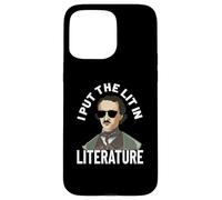 Custodia per iPhone 15 Pro Max Edgar Allan Poe Raven Letteratura gotica Poesia macabra