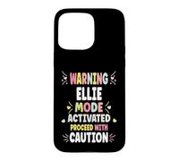 Custodia per iPhone 15 Pro Max ELLIE Personalized Women's Gift Custom ELLIE