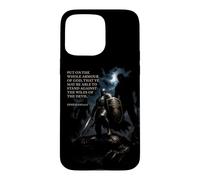 Custodia per iPhone 15 Pro Max Epic Bible Verse Christian Graphic - Put on The Armor of GOD