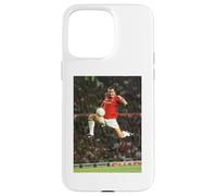 Custodia per iPhone 15 Pro Max Eric Cantona Leap Coppa del Mondo di calcio Manchester United