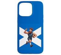 Custodia per iPhone 15 Pro Max Eroe scozzese del rugby