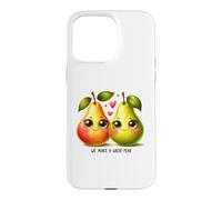 Custodia per iPhone 15 Pro Max Facciamo un ottimo gioco di parole di coppia con pera e frutta carina