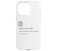 Custodia per iPhone 15 Pro Max Failed to Load Image - Programmer Funny PC Error Graphic