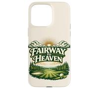 Custodia per iPhone 15 Pro Max Fairway to Heaven Golf - Vintage Retro per golfisti Man Cave
