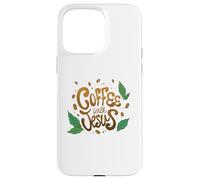 Custodia per iPhone 15 Pro Max Faithful Coffee Devotion with My Savior