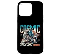 Custodia per iPhone 15 Pro Max Fantascienza Cosmic Space Corps Alien Warrior Battalion