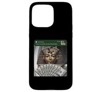 Custodia per iPhone 15 Pro Max Faraone King Tut C'è movimento alla tua porta d'ingresso Egpyt