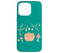 Custodia per iPhone 15 Pro Max Farmcore Mushroom Cute Pastel Pumpkin Cottagecore Aesthetic