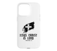 Custodia per iPhone 15 Pro Max Fede cristiana Gesù è il Signore Chiesa Classi bibliche