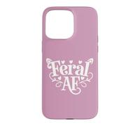 Custodia per iPhone 15 Pro Max Feral AF Feral Summer Sarcastic