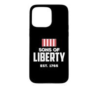Custodia per iPhone 15 Pro Max Figli della Libertà Boston Massachusetts