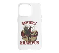 Custodia per iPhone 15 Pro Max Figura leggendaria Krampus | Maschera Krampus Run Perchten |