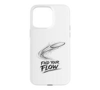 Custodia per iPhone 15 Pro Max Find your Flow da golf disco golfista frisbee golf frolf