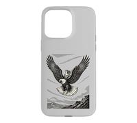 Custodia per iPhone 15 Pro Max Flaga Demone Strega Venti E Ali Selvatiche