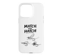 Custodia per iPhone 15 Pro Max Fly Tying Life Morsa da banco Trota Streamer Match the Hatch