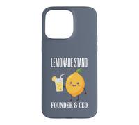 Custodia per iPhone 15 Pro Max Fondatore e CEO dello stand Lemonade Stand di limonata al succo di limone