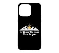 Custodia per iPhone 15 Pro Max For I Know the Plans I Have For You Bible Jeremiah 29:11 God