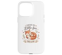 Custodia per iPhone 15 Pro Max Forever My Little Foxes - Papà & Me Cute Wildlife