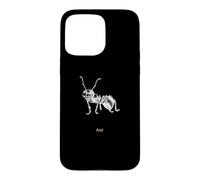 Custodia per iPhone 15 Pro Max Formica - Legno Rosso - Insetto