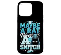 Custodia per iPhone 15 Pro Max Forse A Rat Never A Snitch - Funny No Snitching