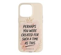 Custodia per iPhone 15 Pro Max Forse sei stato creato per un tale tempo Esther Verse