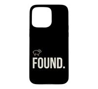 Custodia per iPhone 15 Pro Max Found Minimalist Sheep Christian Psalm 23 Lamb Christian