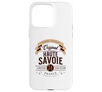 Custodia per iPhone 15 Pro Max Francia Vintage Haute-Savoie Dipartimento Francese