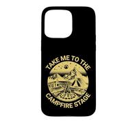 Custodia per iPhone 15 Pro Max Fun Folk Music Camping Trip Take Me To The Campfire Stage