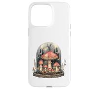 Custodia per iPhone 15 Pro Max Funghi Incantati Foresta Campana Jar Fungi Art