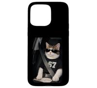 Custodia per iPhone 15 Pro Max Funny 67 Cat Sunglasses Six Seven 6 7 Cat Meme Gen Alpha