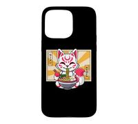 Custodia per iPhone 15 Pro Max Funny Kawaii Ramen Kids Kitsune Nine Tailed Lover