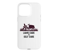 Custodia per iPhone 15 Pro Max Funny Lawn Care is Self Care Lawnmower Humor