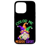 Custodia per iPhone 15 Pro Max Funny Mardi Gras Quote For Women And Men With Carnival Gnome