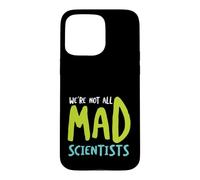 Custodia per iPhone 15 Pro Max Funny Microbiology Non siamo tutti scienziati pazzi