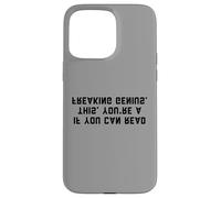 Custodia per iPhone 15 Pro Max Funny Optical Illusion Genius Design