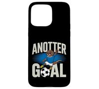 Custodia per iPhone 15 Pro Max Funny Soccer Animal - Anotter Goal Otter Soccer Player