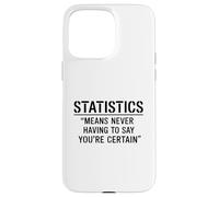 Custodia per iPhone 15 Pro Max Funny Statistics Definition for Statisticians Data Analysts