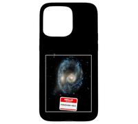 Custodia per iPhone 15 Pro Max Galassie divertenti dell'universo si scontrano con il telescopio Hubble dello spazio profondo