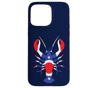 Custodia per iPhone 15 Pro Max Gamberi Ohio Frutti di mare Crostacei Cibo meridionale Bandiera Ohioan OH