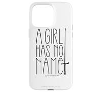 Custodia per iPhone 15 Pro Max Game of Thrones A Girl Has No Name