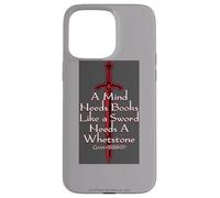 Custodia per iPhone 15 Pro Max Game of Thrones The Mind Needs a Book