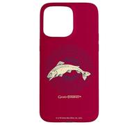 Custodia per iPhone 15 Pro Max Game of Thrones Tully Burst Sigil