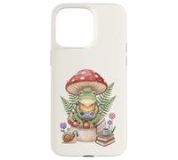 Custodia per iPhone 15 Pro Max Gamer Cottagecore Frog Cozy Video Game Pixel Art Estetica